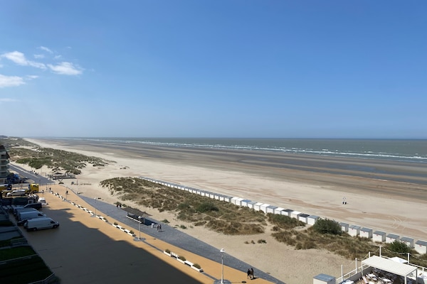 Foto van Appartement in Nieuwpoort-Bad met uitzicht op zee - Vakantiehuis in NIEUWPOORT - AreaSummer1KM