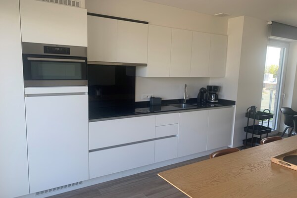 Foto van Ontspannend appartement aan het strand - Vakantiehuis in Nieuwpoort - Kitchen