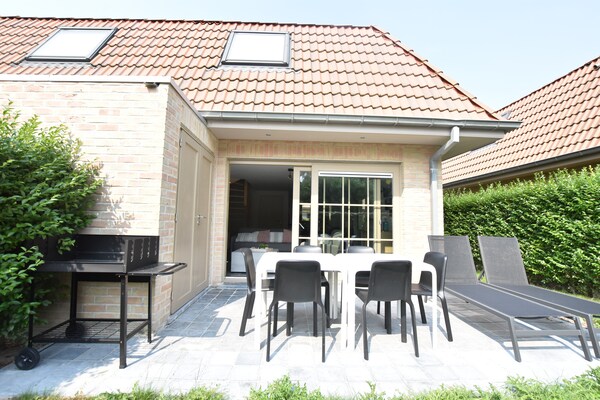 Foto van Licht familieverblijf met fietsen - Vakantiehuis in De Panne - TerraceBalcony