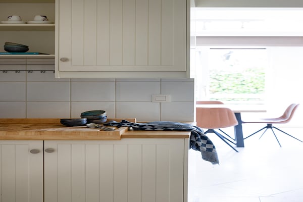 Foto van Verwarmd zwembad en toegang tot het strand - Vakantiehuis in Koksijde - Kitchen