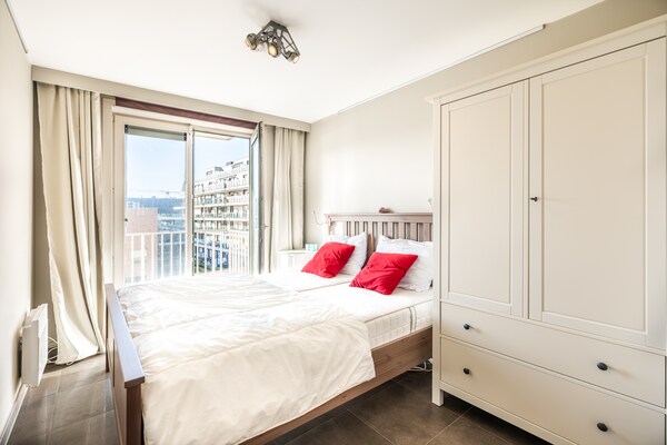 Foto van Appartement aan de kust met zonneterras - Vakantiehuis in Oostduinkerke - BedRoom