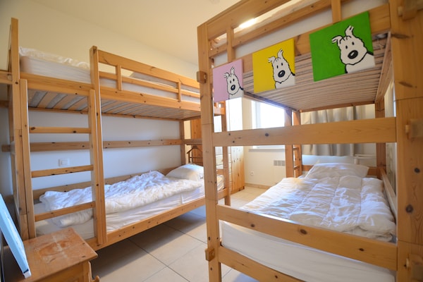 Foto van Appartement bij Belgische kust met terras - Vakantiehuis in OOSTDUINKERKE - BedRoom