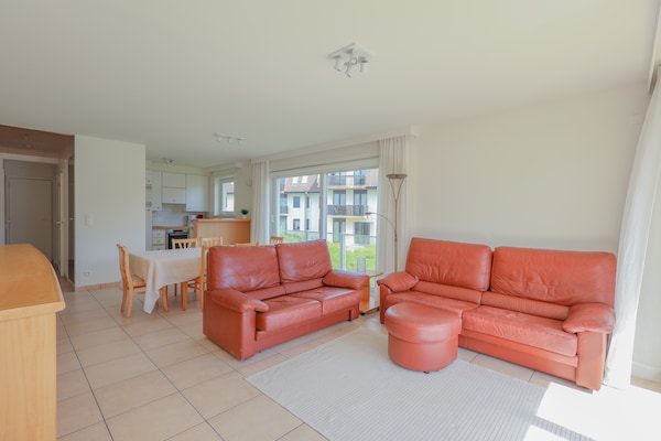 Foto van Appartement bij Belgische kust met terras - Vakantiehuis in OOSTDUINKERKE - LivingRoom