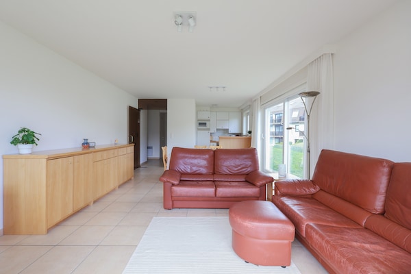 Foto van Appartement bij Belgische kust met terras - Vakantiehuis in OOSTDUINKERKE - LivingRoom