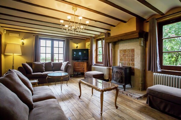 Foto van Vakantiehuis in Alveringem bij kust - Vakantiehuis in Leisele - LivingRoom