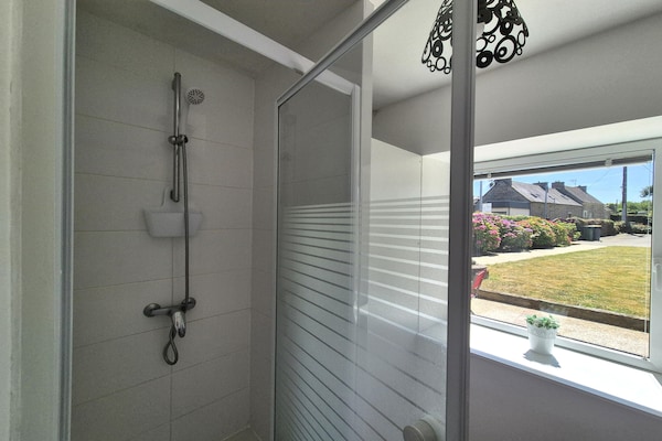 Foto van Landhuis bij Binic Stranden - Vakantiehuis in Tréguidel - BathRoom