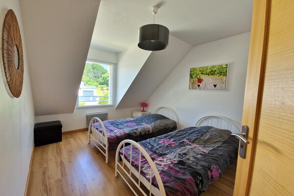 Foto van Modern huis bij Baai van La Baule - Vakantiehuis in Pénestin - BedRoom