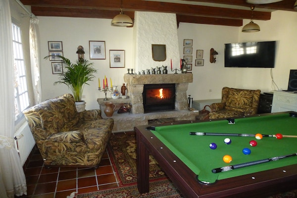 Foto van Huis in Bretagne bij Zandstranden - Vakantiehuis in Sibiril - RecreationRoom