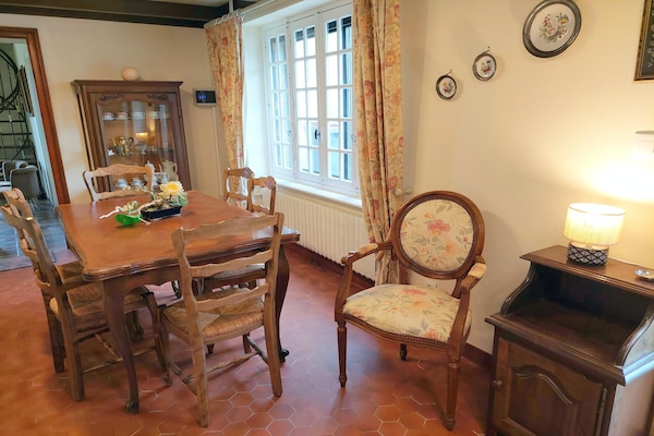 Foto van Huis in Bretagne bij Zandstranden - Vakantiehuis in Sibiril - DiningRoom