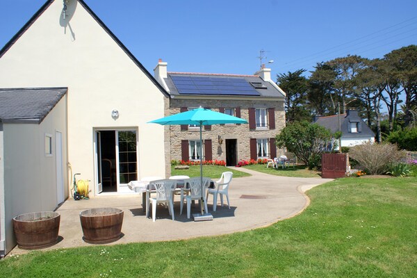Foto van Vakantiehuis in Plouarzel bij zandbaai - Vakantiehuis in Lampaul-Plouarzel - TerraceBalcony