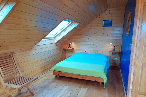 Foto van Stenen huis in Cleder bij zandstrand - Vakantiehuis in Cléder - BedRoom