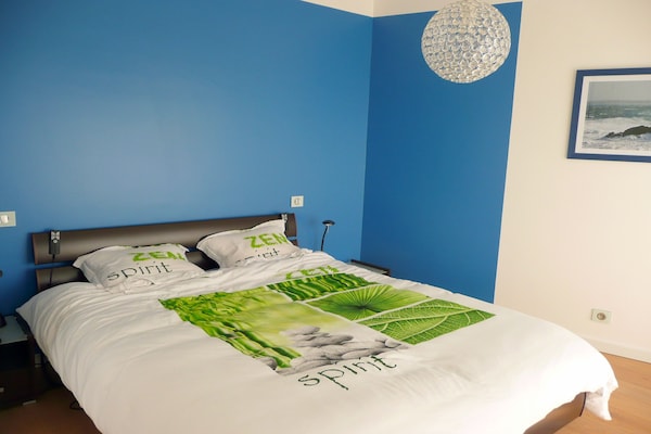 Foto van Villa in Telgruc-sur-Mer met Zeezicht & Jacuzzi - Vakantiehuis in Telgruc-sur-Mer - BedRoom