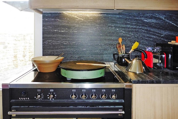 Foto van Landgoed in Landeleau bij Aulne Rivier - Vakantiehuis in Landéleau - Kitchen