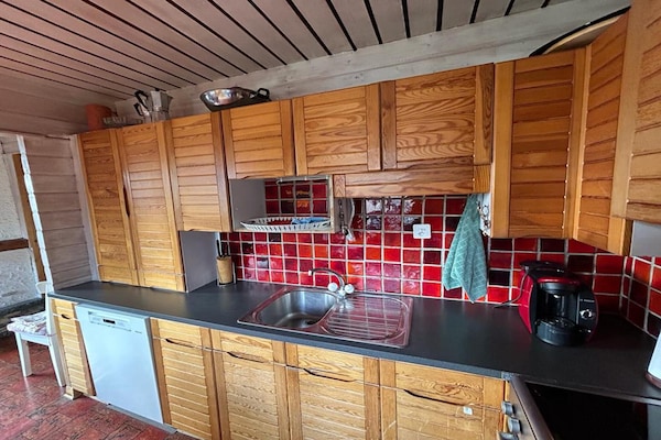 Foto van Chalet in Vex bij Les Masses Stoeltjeslift - Vakantiehuis in Vex - Kitchen