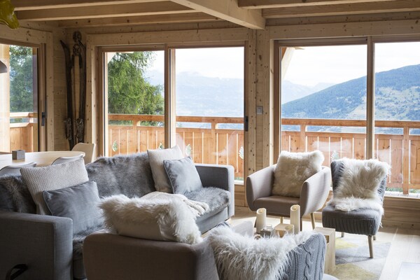 Foto van Chalet in Les Masses met tuin - Vakantiehuis in Les Masses - LivingRoom