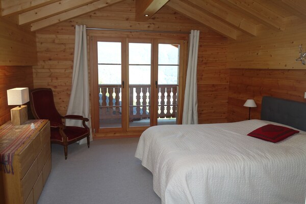 Foto van Chalet in Les Masses met skiopslag - Vakantiehuis in Les Masses - BedRoom