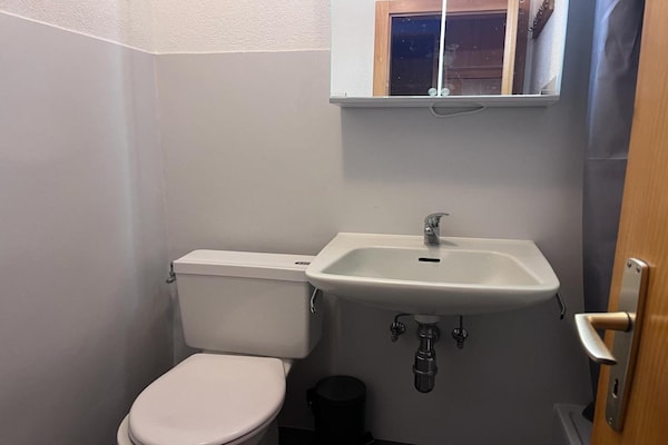 Foto van Appartement in Veysonnaz met prachtig uitzicht - Vakantiehuis in Veysonnaz - BathRoom