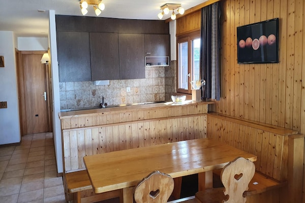 Foto van Appartement voor 8 personen in Veysonnaz - Vakantiehuis in Veysonnaz - Kitchen