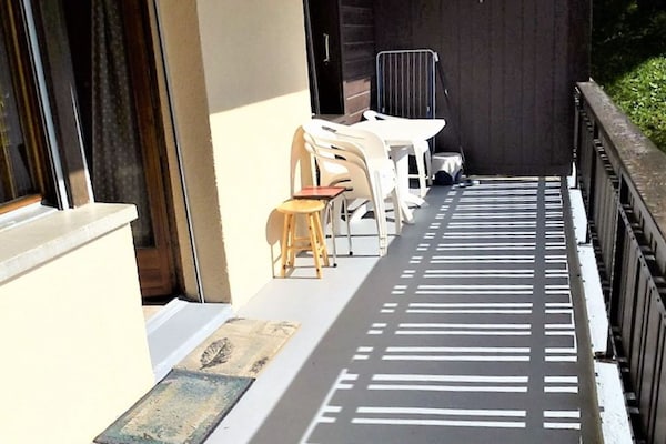 Foto van Studio in Veysonnaz bij Skipistes & Gondel - Vakantiehuis in Veysonnaz - ExteriorSummer