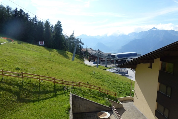 Foto van Studio in Veysonnaz bij Skipistes & Gondel - Vakantiehuis in Veysonnaz - ViewSummer