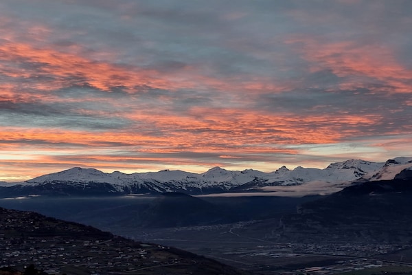 Foto van Studio in Veysonnaz bij Skipistes & Gondel - Vakantiehuis in Veysonnaz - ViewSummer