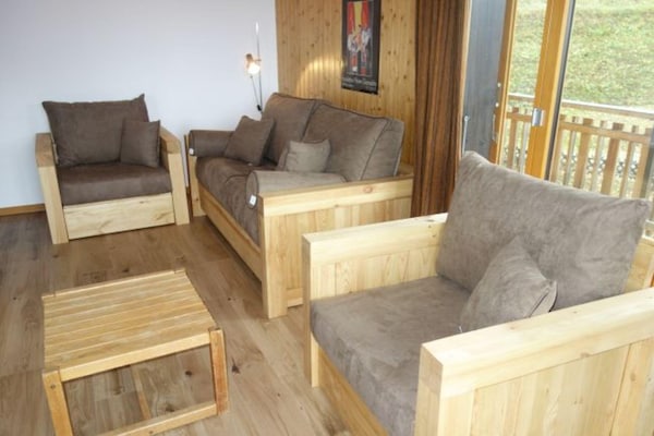 Foto van Charmant appartement in Vaysonnaz - Vakantiehuis in Veysonnaz - LivingRoom