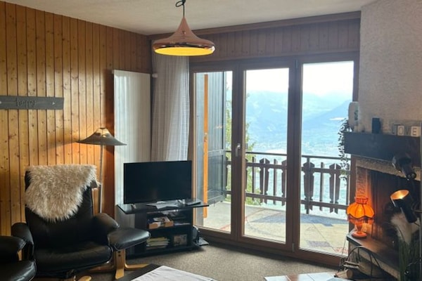 Foto van Appartement in Wallis vlakbij de kabelbaan - Vakantiehuis in Veysonnaz - LivingRoom