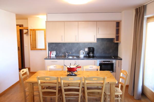 Foto van Appartement in de buurt van het dorpscentrum - Vakantiehuis in Haute-Nendaz - DiningRoom