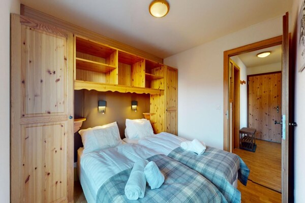 Foto van Aantrekkelijk appartement met balkon - Vakantiehuis in Haute-Nendaz - BedRoom