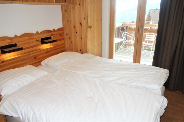 Foto van Charmant appartement met balkon - Vakantiehuis in Haute-Nendaz - BedRoom
