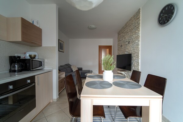 Foto van Stijlvol appartement aan zee in Rovinj - Vakantiehuis in Rovinj - Kitchen