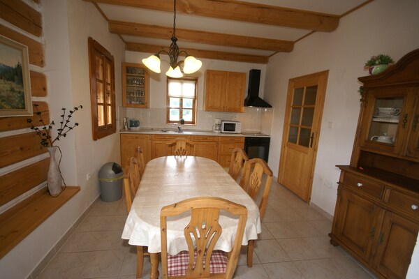Foto van Rustige bergvakantie - Vakantiehuis in Stupna - Vidochov - DiningRoom