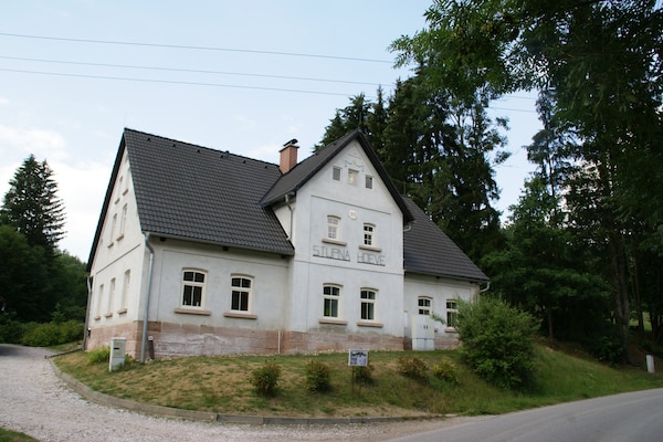 Foto van Boerderij in Tsjechië met privézwembad - Vakantiehuis in Vidochov Pecka - ExteriorWinter
