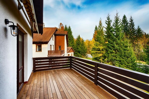 Foto van Volledig ingerichte villa in Harrachov - Vakantiehuis in Harrachov - terrace