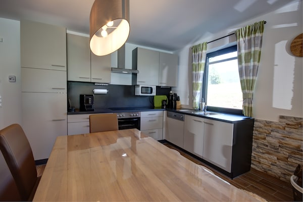 Foto van Chalet Gamsknogel met privézwembad en whirlpool - Vakantiehuis in Inzell - DiningRoom