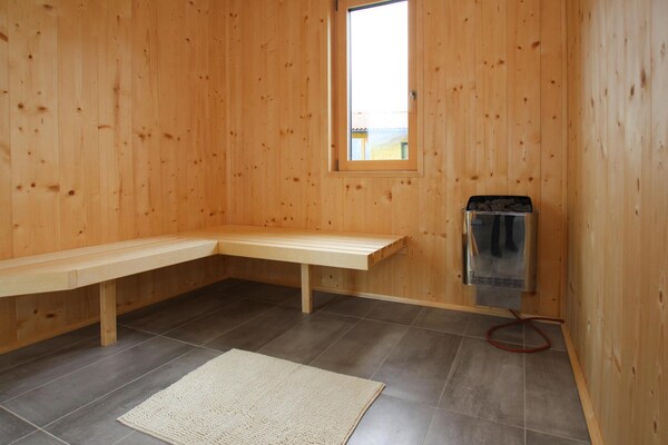 Foto van Chalet Gamsknogel met privézwembad en whirlpool - Vakantiehuis in Inzell - Sauna