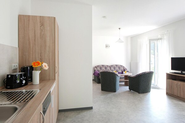 Foto van Gezellige bungalow in Storkow am See - Vakantiehuis in Storkow - LivingRoom