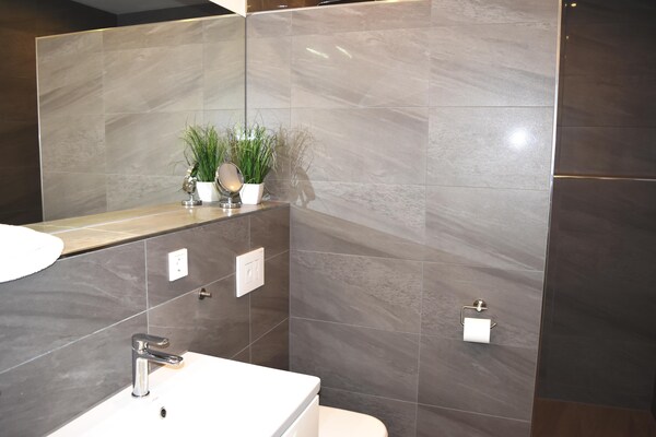 Foto van Appartementen met uitzicht op de Spree in Lübben - Vakantiehuis in Lübben - BathRoom