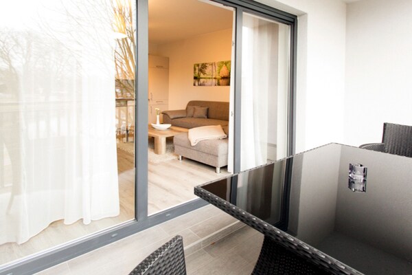 Foto van Appartementen met uitzicht op de Spree in Lübben - Vakantiehuis in Lübben - TerraceBalcony