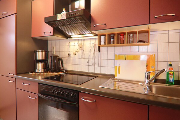 Foto van Ferienwohnung Sommerglück in Proseken - Vakantiehuis in Proseken - Kitchen