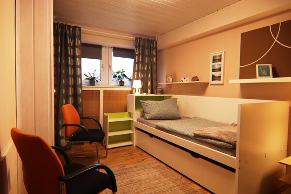 Foto van Ferienwohnung Sommerglück in Proseken - Vakantiehuis in Proseken - BedRoom