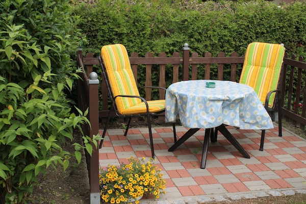 Foto van Appartement nabij Kasteel Bothmer - Vakantiehuis in Klütz - TerraceBalcony