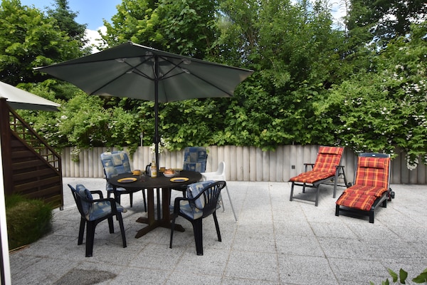 Foto van Vakantiehuis in Damshagen met sauna - Vakantiehuis in Klütz - TerraceBalcony