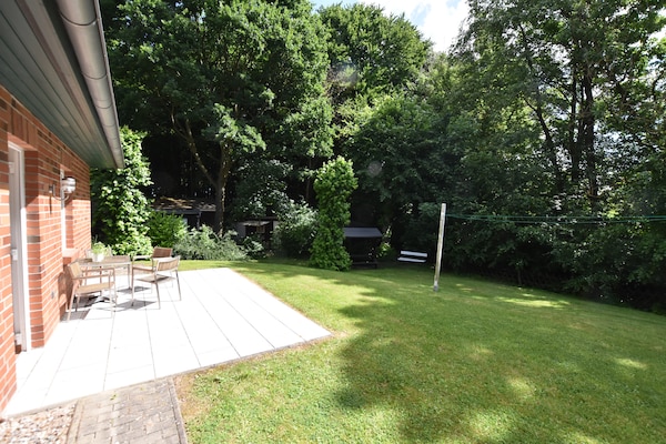 Foto van Vakantiehuis in Damshagen met sauna - Vakantiehuis in Klütz - TerraceBalcony