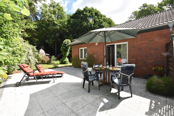 Foto van Vakantiehuis in Damshagen met sauna - Vakantiehuis in Klütz - TerraceBalcony