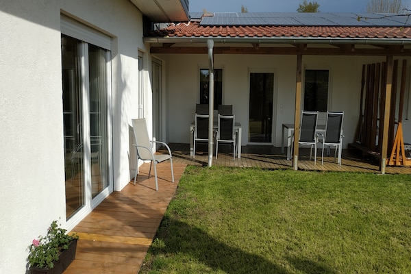 Foto van Bungalow in Börgerende-Rethwisch met sauna - Vakantiehuis in Börgerende-Rethwisch - TerraceBalcony