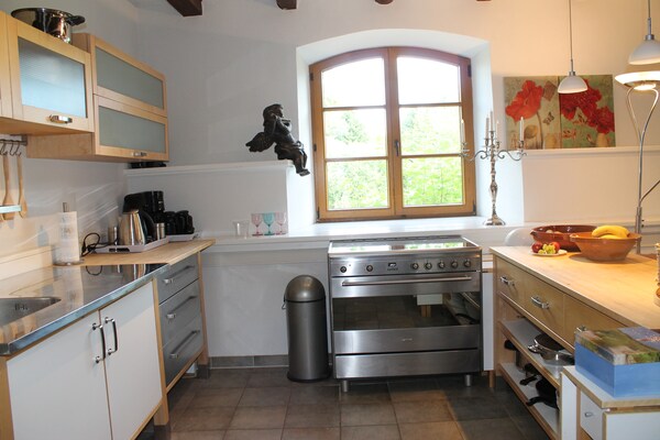 Foto van Landhuis in Gressow met vijver - Vakantiehuis in Gressow - Kitchen