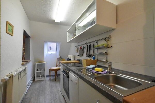Foto van Appartement in Klütz nabij kasteel Bothmer - Vakantiehuis in Klütz - Kitchen