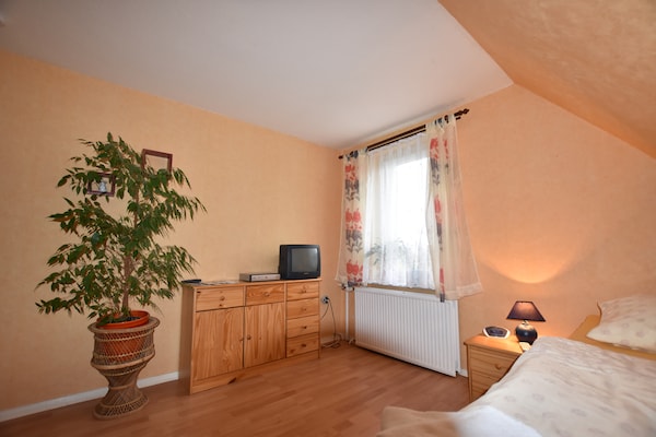 Foto van Vakantiekamers in Kröpelin - Vakantiehuis in Kröpelin/ OT Brusow - BedRoom