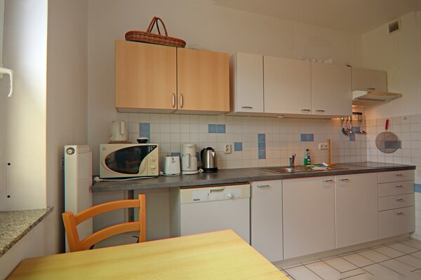 Foto van Stijlvol appartement met tuin in Rerik - Vakantiehuis in Rerik - Kitchen